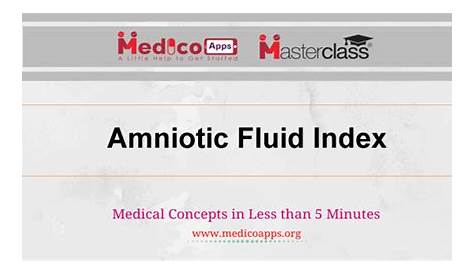 Amniotic fluid index - www.medicoapps.org