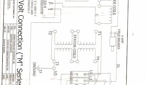 generator regulator wiring diagram