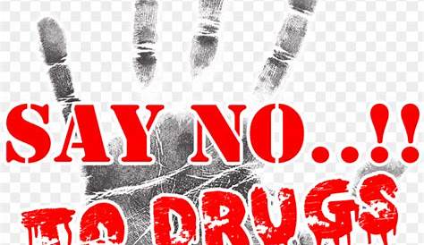 say no to drugs clip art