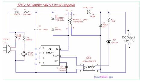 48v smps circuit diagram