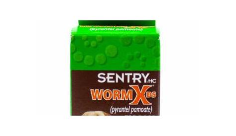 Sentry HC Worm X DS K9 Anthelmintic Suspension 2 Oz Liquid 175001 for