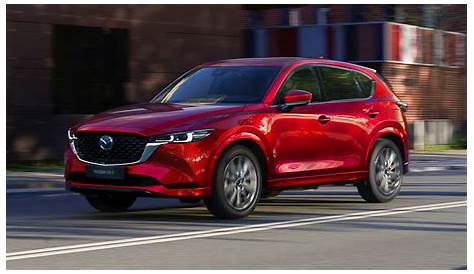New 2022 Mazda CX-5 unveiled, facelifted with new lights and coloured