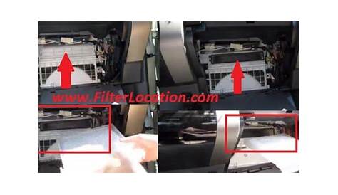 Toyota 4Runner cabin air filter location
