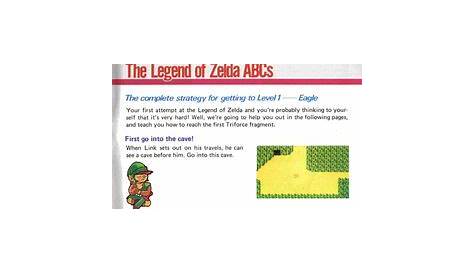 zelda 1 manual