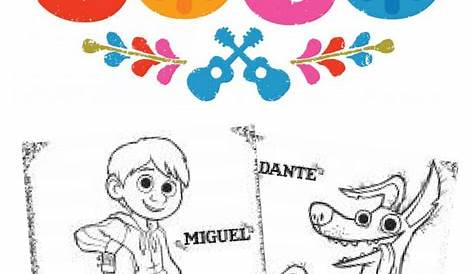 disney printable coloring pages of coco