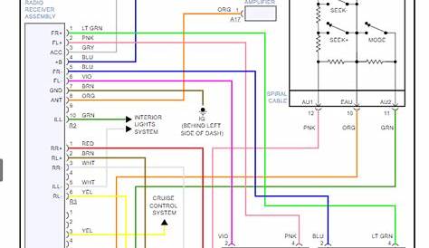 2007 scion tc radio wiring diagram
