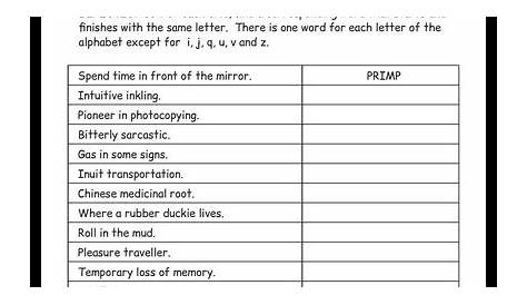 2nd Grade Brain Teaser Worksheet