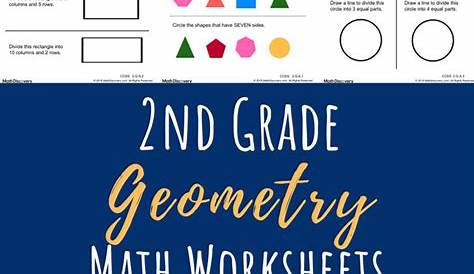 geometry worksheet for 2nd grade
