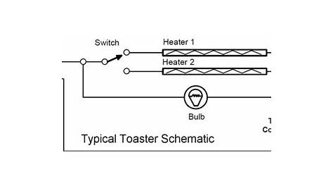 toaster oven circuit diagram