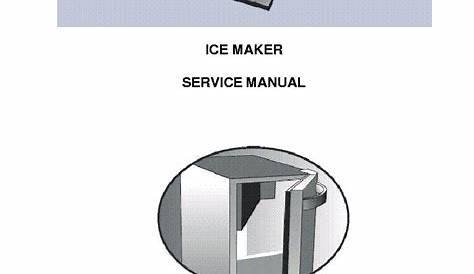 opal01b ice maker manual