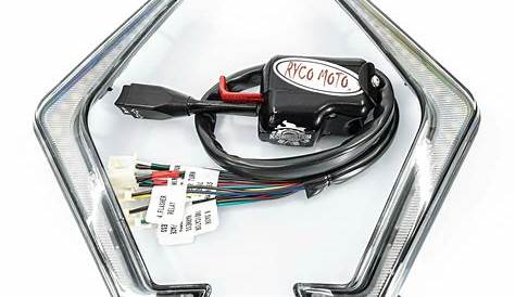 ryco street legal kit wiring diagram
