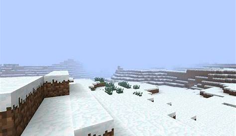 Massive snow biome seed! (Snapshot) Minecraft Project