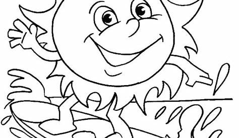 summer coloring pictures printable