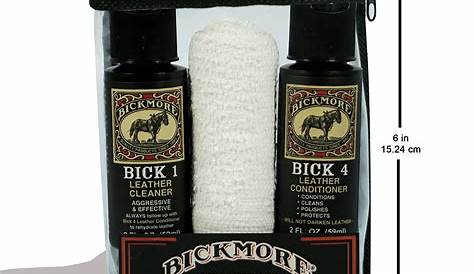 Bickmore Leather Shoe Boot Travel Care Kit- Repairs, Polishes and