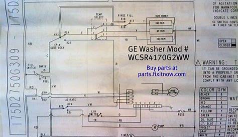 Wiring Diagram Ge Profile Washing / General Electric Wnsb8060b0ww
