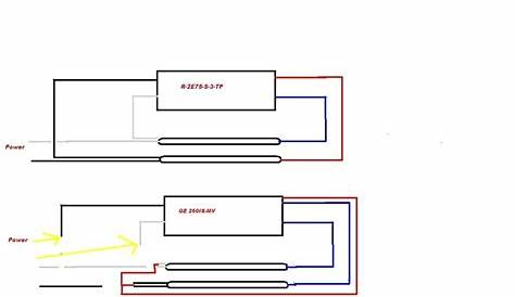 4 Light Ballast Wiring Diagram : Fluorescent Ballasts - Electrical 101