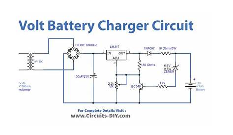 6 Volt Battery Charging Circuit Diagram - Circuit Diagram