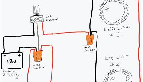 dimmable led circuit diagram