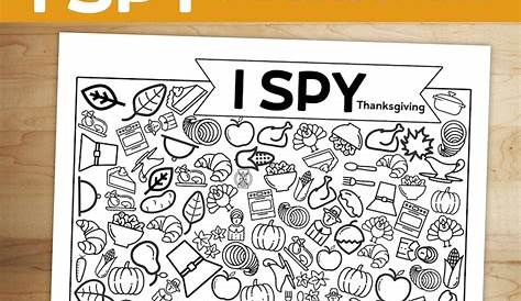 thanksgiving i spy printable