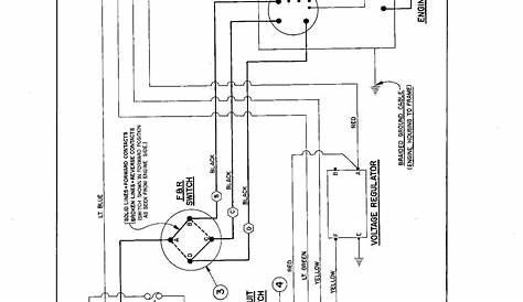 gas golf cart wiring diagram 1993