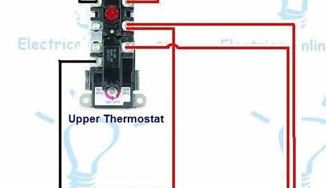 Electric Water Heater Wiring With Diagram