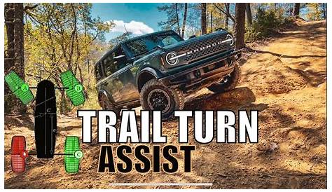 Ford Bronco Trail Turn Assist Offroad - YouTube