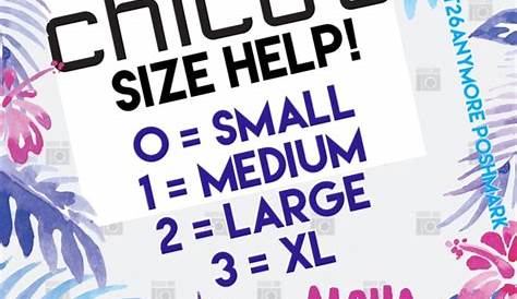 Chico’s sizing - Did you know? Chico’s sizing is tricky if you aren’t