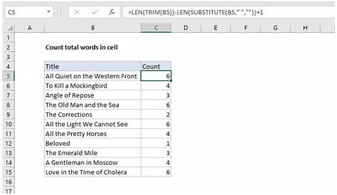 total cell count formula