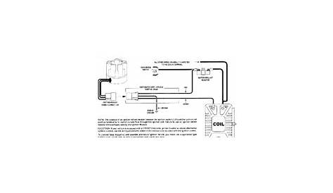 Mallory Comp 9000 Distributor Wiring Diagram