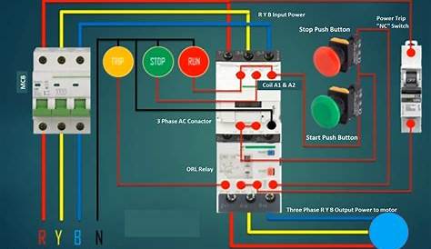 contactor circuit diagram pdf