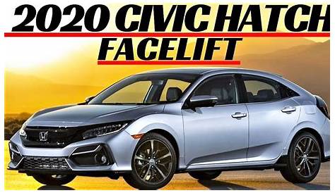 2020 honda civic hatchback trim levels