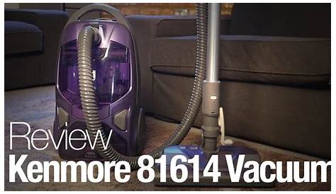 Kenmore 81614 600 Series Vacuum Cleaner Review - YouTube