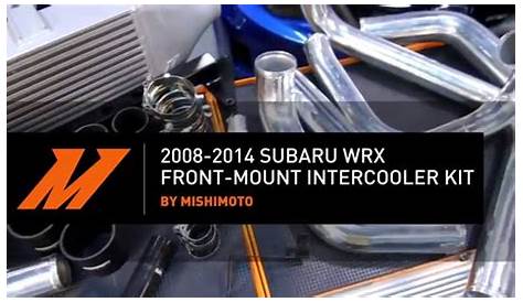 2017 subaru wrx front mount intercooler