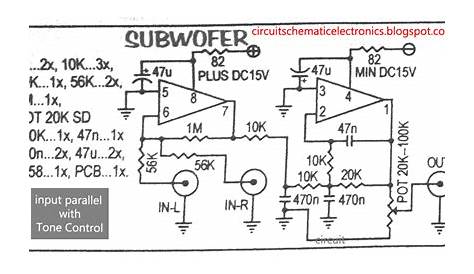Subwoofer Module Amplifier using 4558 with PCB - Electronic Circuit