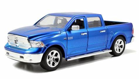 2014 Dodge Ram 1500 Pickup, Blue - Jada Toys 97139 - 1/24 scale Diecast