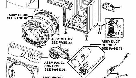 SAMSUNG DRYER Parts | Model DV218AGWXAA0000 | Sears PartsDirect