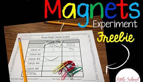 Little School on the Range: Magnet Experiment FREEBIE