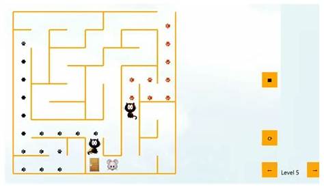 Play this Windows 8 Maze Game: Cat Maze Race