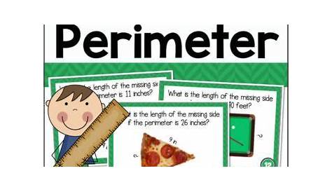 Area and Perimeter Task Cards - Find the Missing Side - Print + Digital