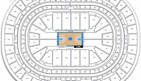 Denver Nuggets Seating Charts at Pepsi Center - RateYourSeats.com