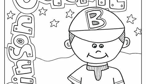 Jackie Robinson Coloring Page at GetColorings.com | Free printable