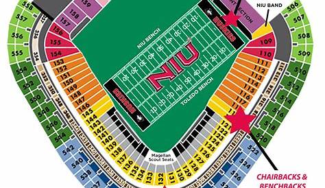 huskie stadium seating chart