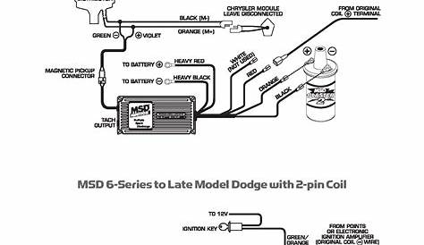Msd Ignition Wiring Diagram Chevy - Cadician's Blog