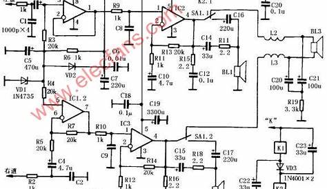 Car audio power amplifier circuit