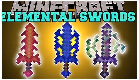 Minecraft: ELEMENTAL SWORDS (UPGRADE SWORDS, SPECIAL EFFECTS, & MORE