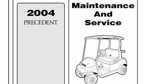 club car owners manual pdf