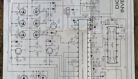 luminous inverter 875va circuit diagram