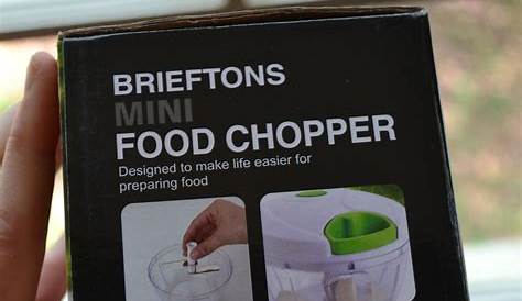 Brieftons Manual Food Chopper | Brieftons