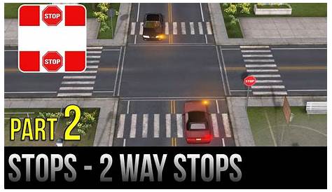 Stops - Part 2 - 2 Way Stops - YouTube