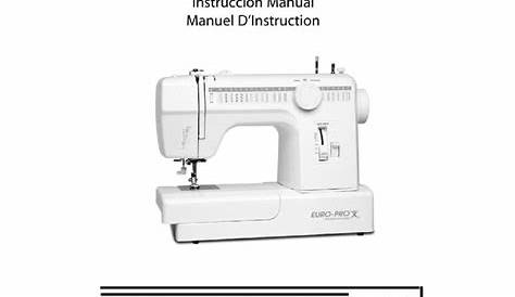 Euro Pro 394xw Sewing Machine Manual by GregoryEgan - Issuu